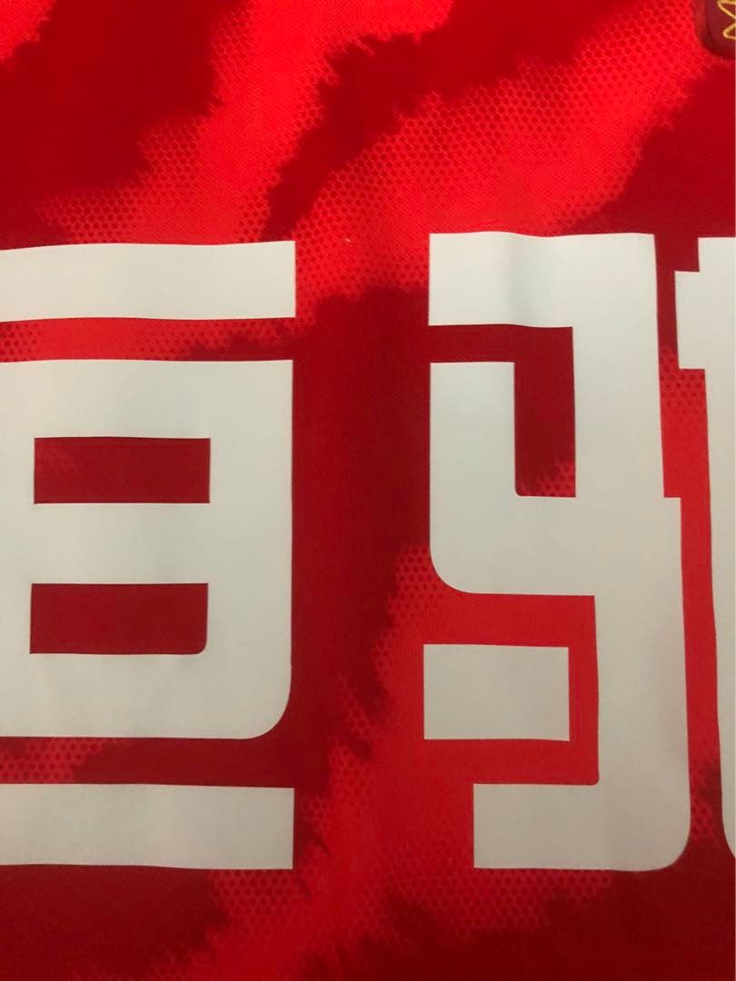 【選手支給品】2020年広州恒大CFAユニフォーム　10番鄭智選手