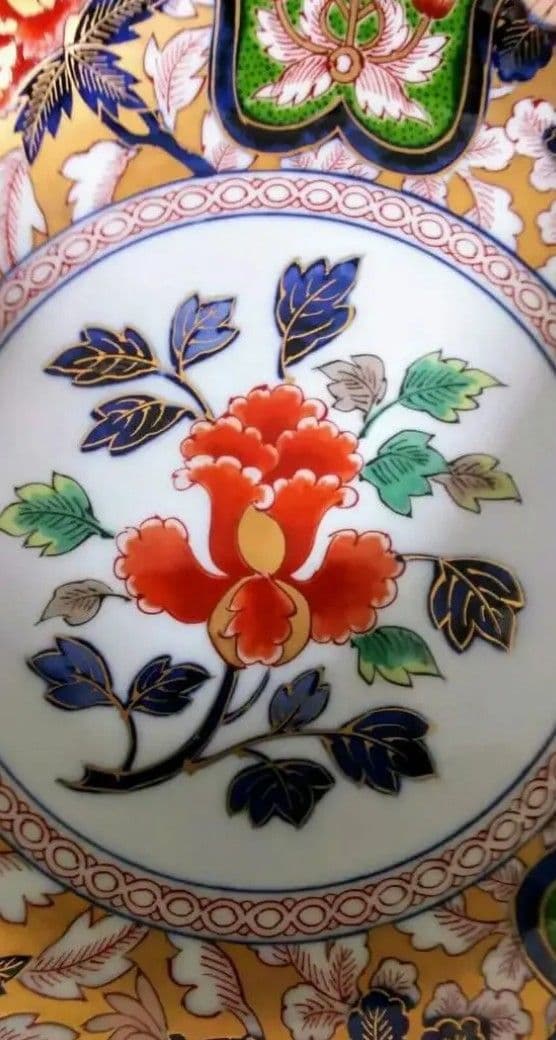 【未使用】極錦金彩古伊万里 鉢(大)