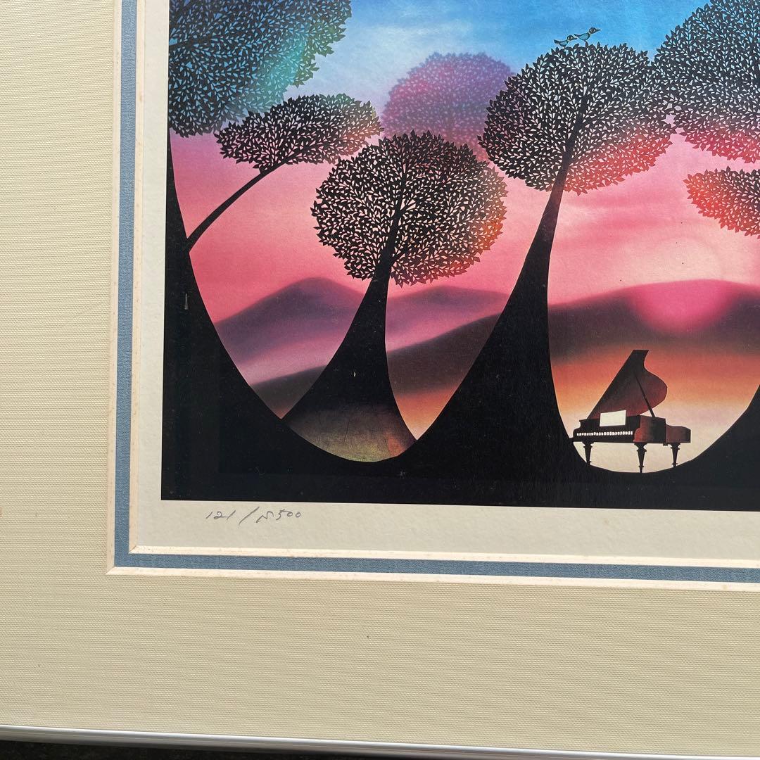 藤城清治 『夜明けの輝き』