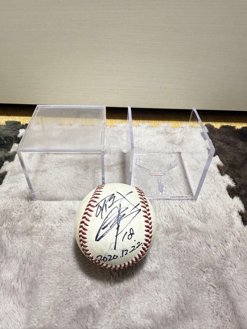 山本由伸NPBボール 直筆サイン入りボール