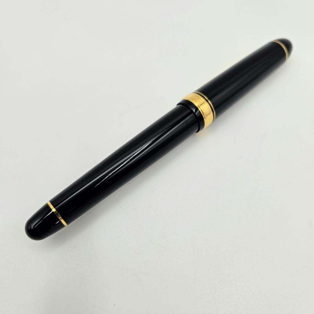 PLATINUM 万年筆 #3776 センチュリー 14K 585 M ブラック