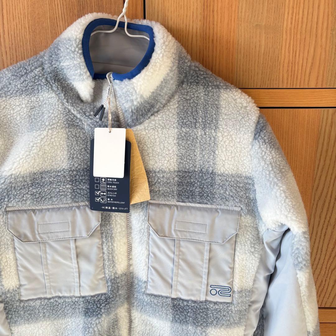 ROSASEN 新品未使用リバーシブルジャケット　ライトグレー　メンズM