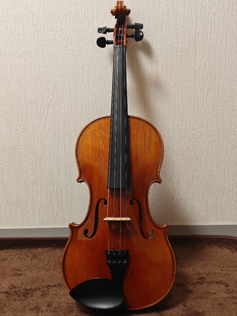 WALTER MAHR #5 4/4 バイオリン　弓ケース肩当松脂セット