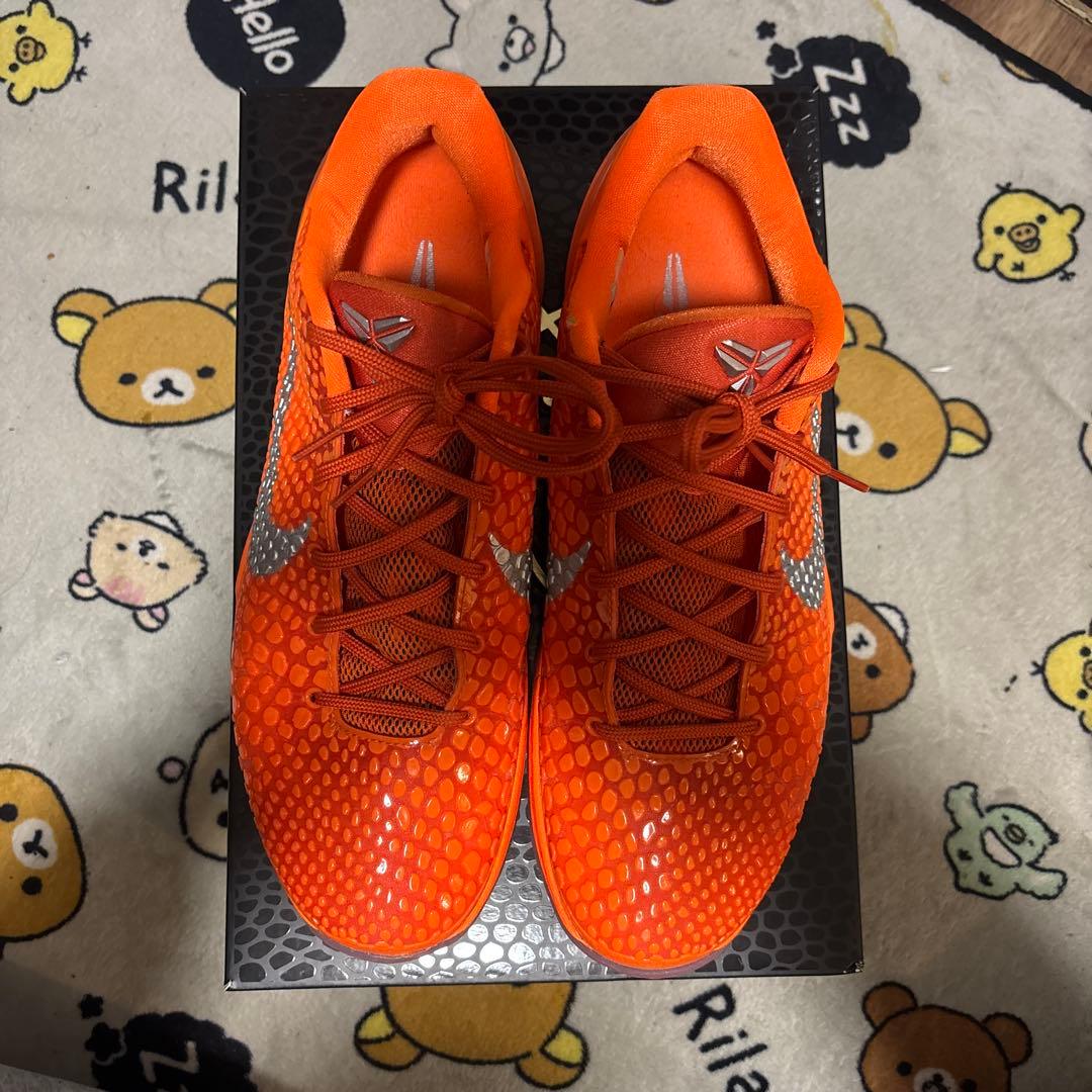 シューズ(男性用) Nike Kobe 6 Protro (TOTAL ORANGE