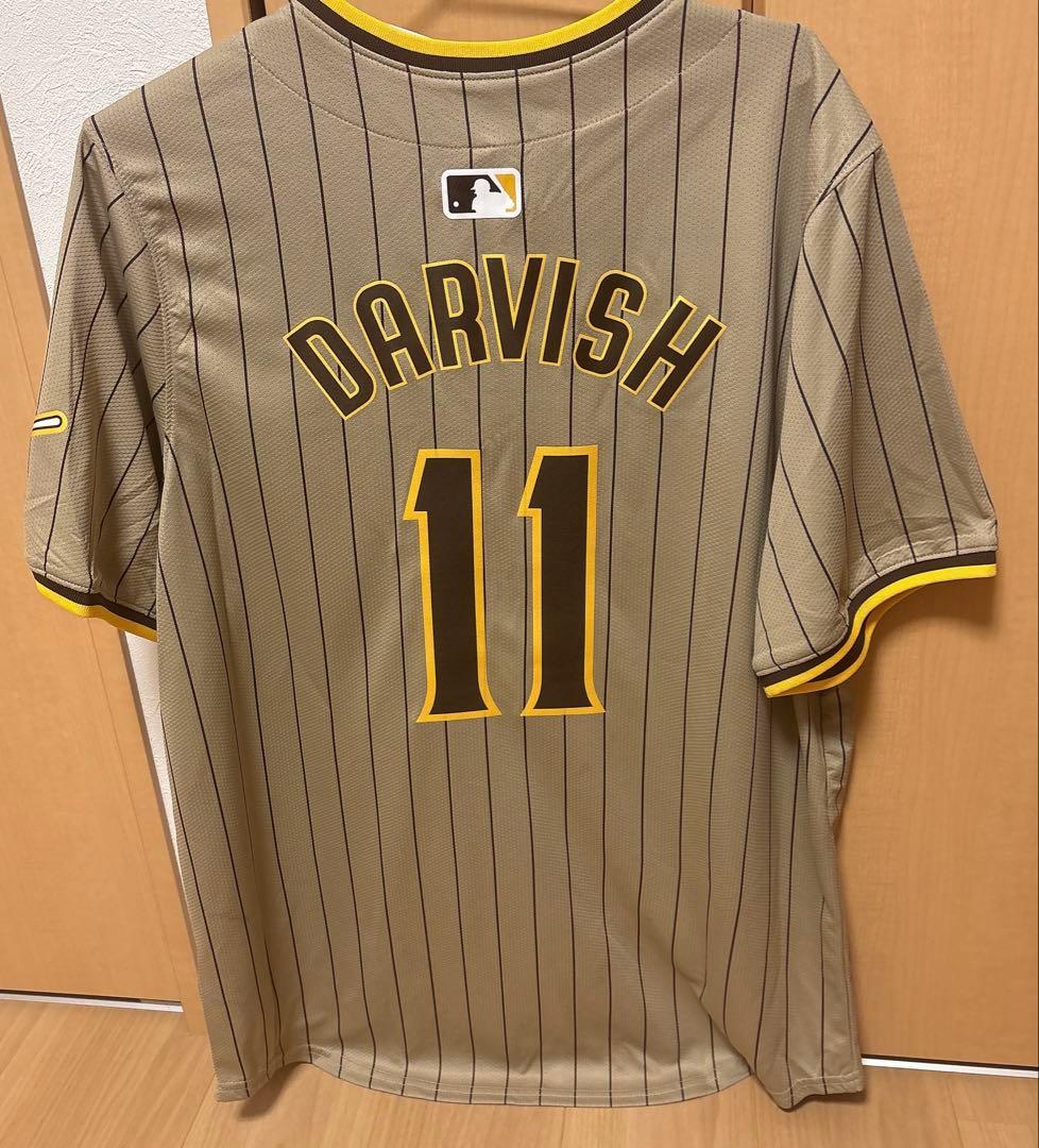 サンディエゴ　パドレス　ダルビッシュ有　ユニフォーム（ビジター）　Lサイズ