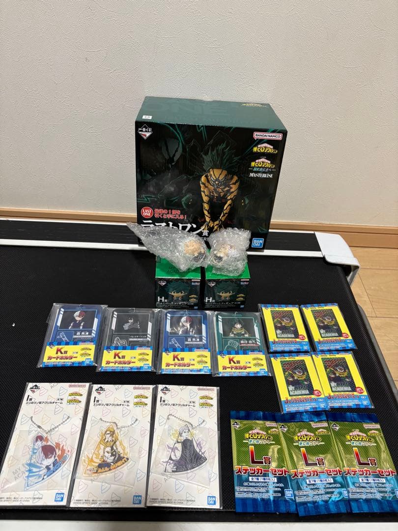 僕のヒーローアカデミア ラスト賞、A.B.C.D.E賞その他下位賞セット