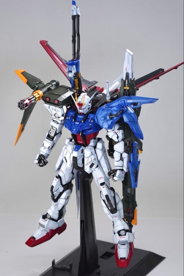 PG パーフェクトストライクガンダム　スカイグラスパー　セット　完成品