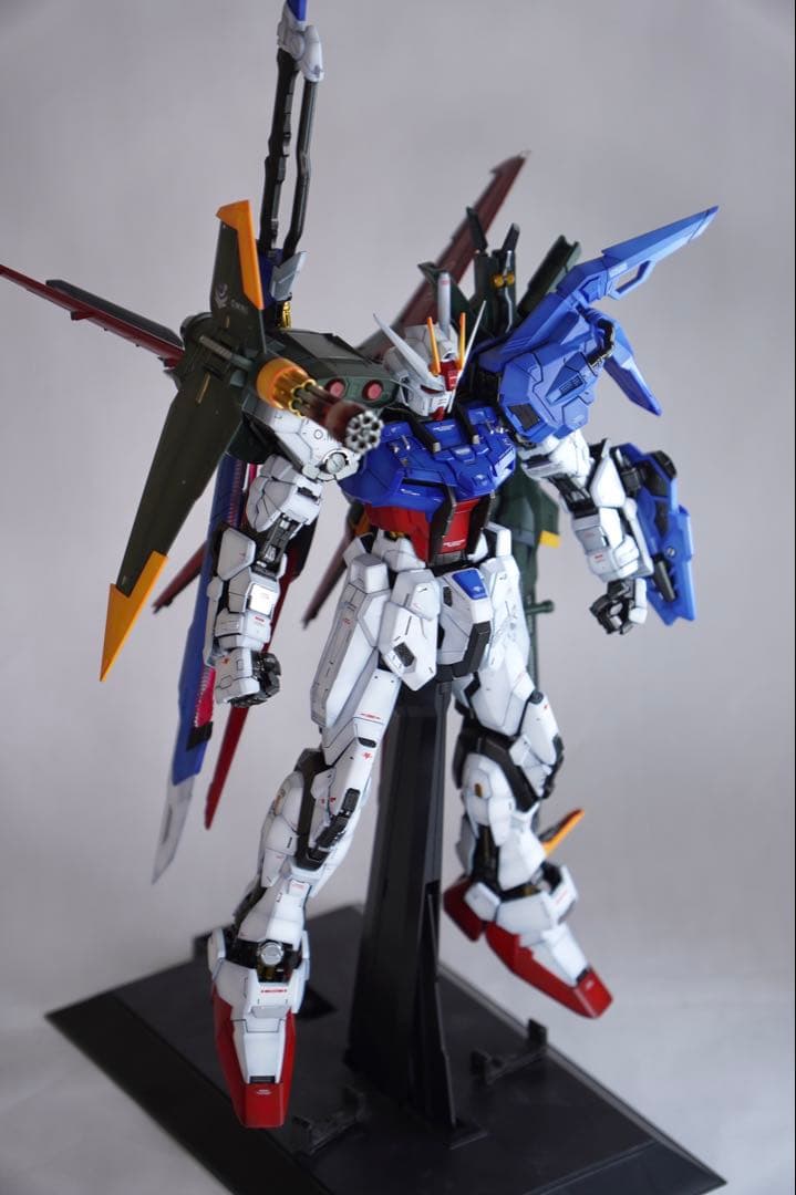 PG パーフェクトストライクガンダム　スカイグラスパー　セット　完成品