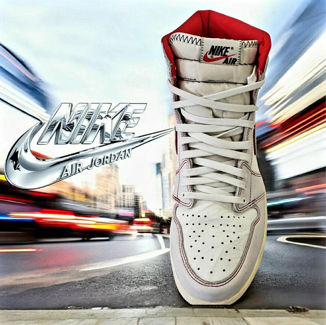 ナイキエアジョーダン レトロOGファントム/University Red 29