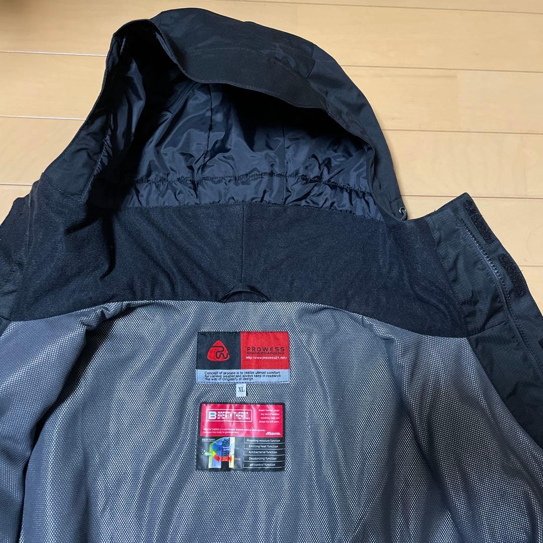ミズノ　スノーボード　ウエア　上下セットPROWESS XL ブレスサーモ機能