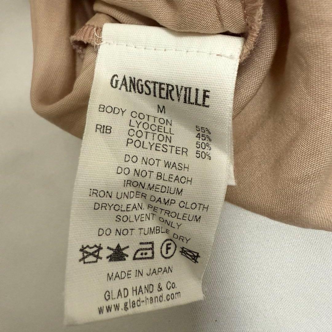 ギャングスタービル ボーリングシャツ　トランプ柄 JACKPOT