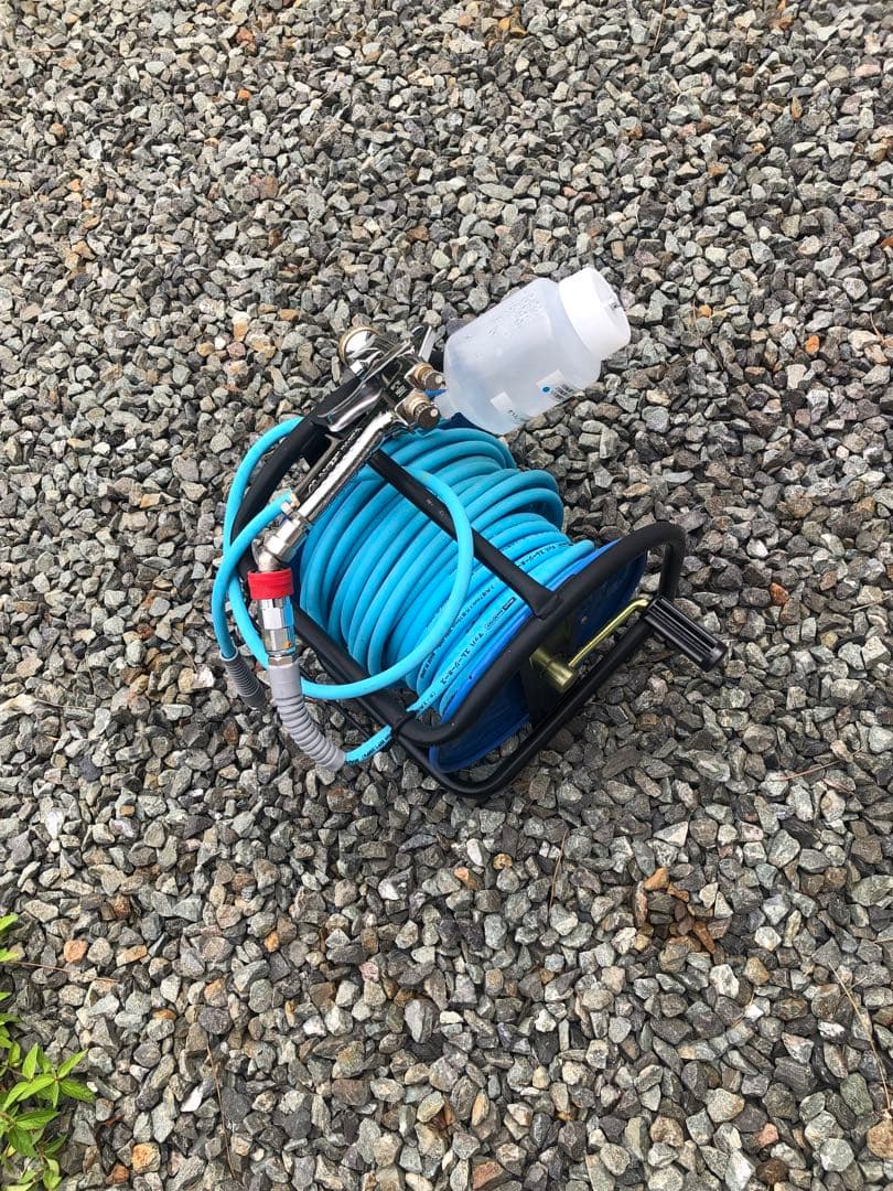 エアホース　エアスプレーガン付き