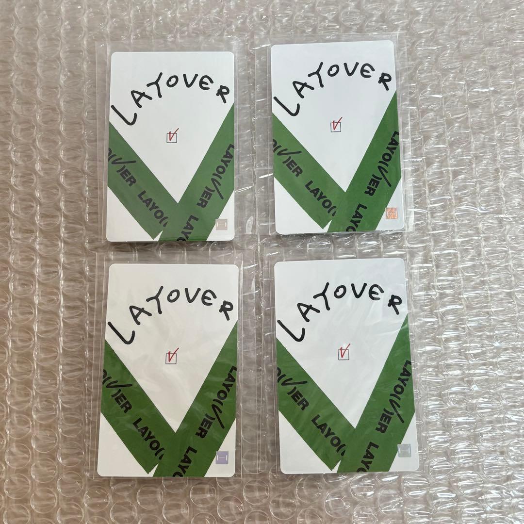 BTS V layover 韓国 ラキドロ トレカ 全店舗全種セット コンプ