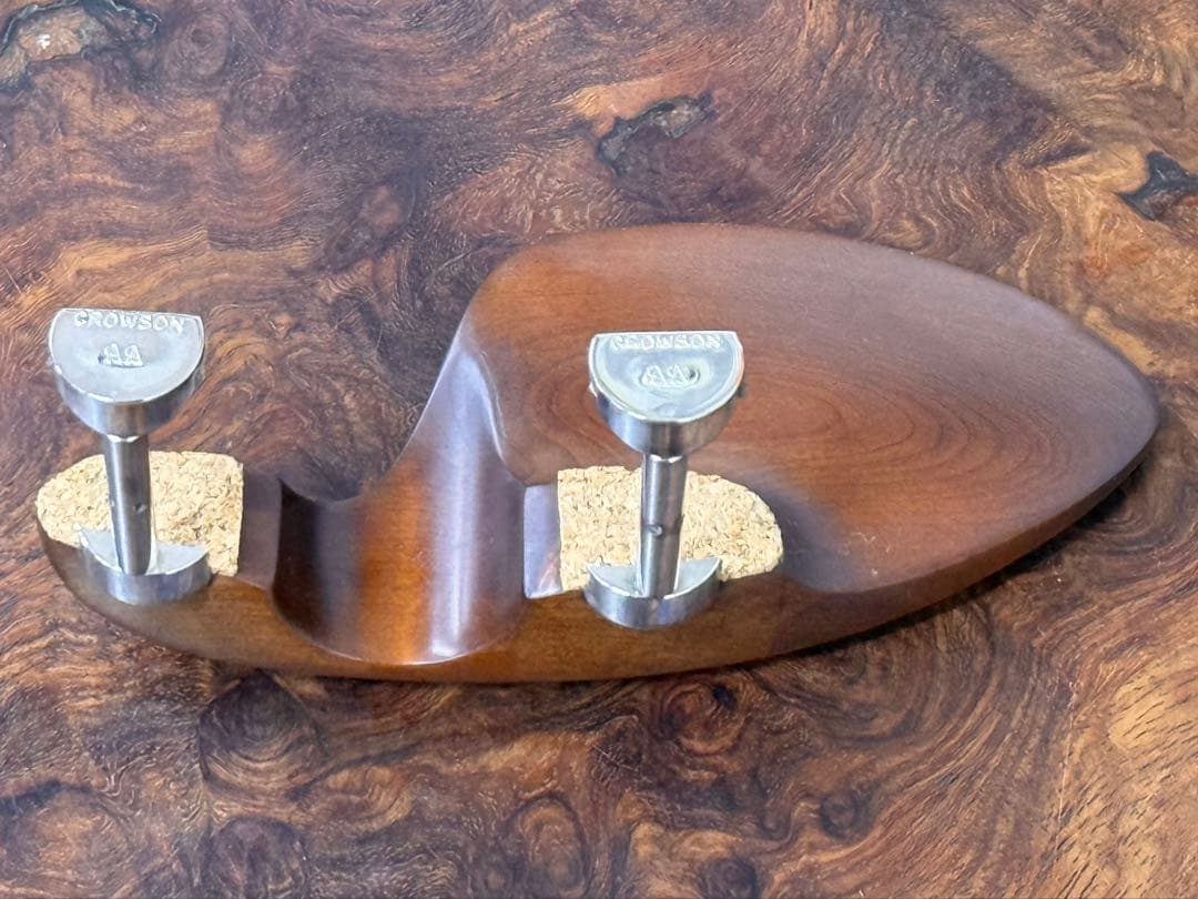 【新品】Crowson バイオリン用あご当て（ボックスウッド）ストラド型！