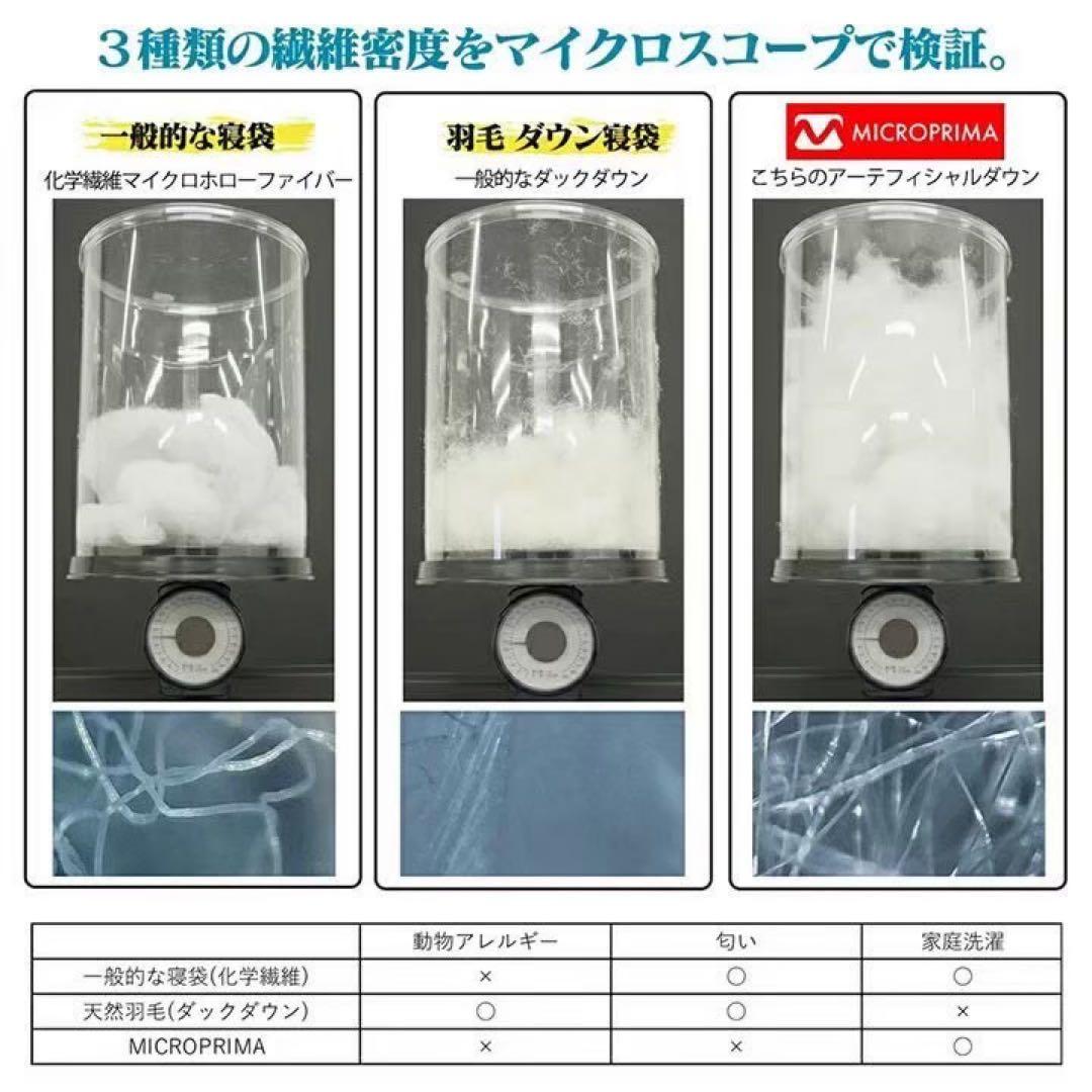 fieldSAHARA サハラ Zenith 人工ダウン 寝袋 シュラフ 封筒型
