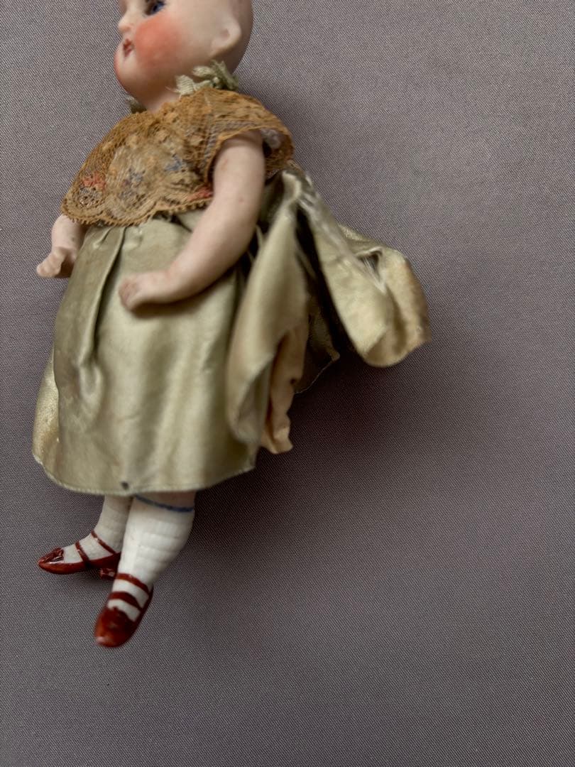 アンティーク オールビスクドール ミニョネット ドールハウスドール ビスクドール