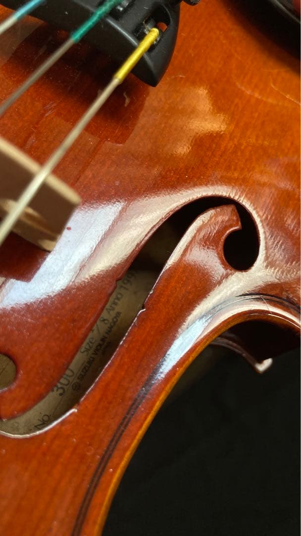 バイオリン スズキ No300 1/8 1997年製