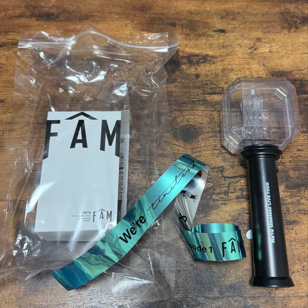 【タイムレス】timelesz ペンライト　銀テープ付き