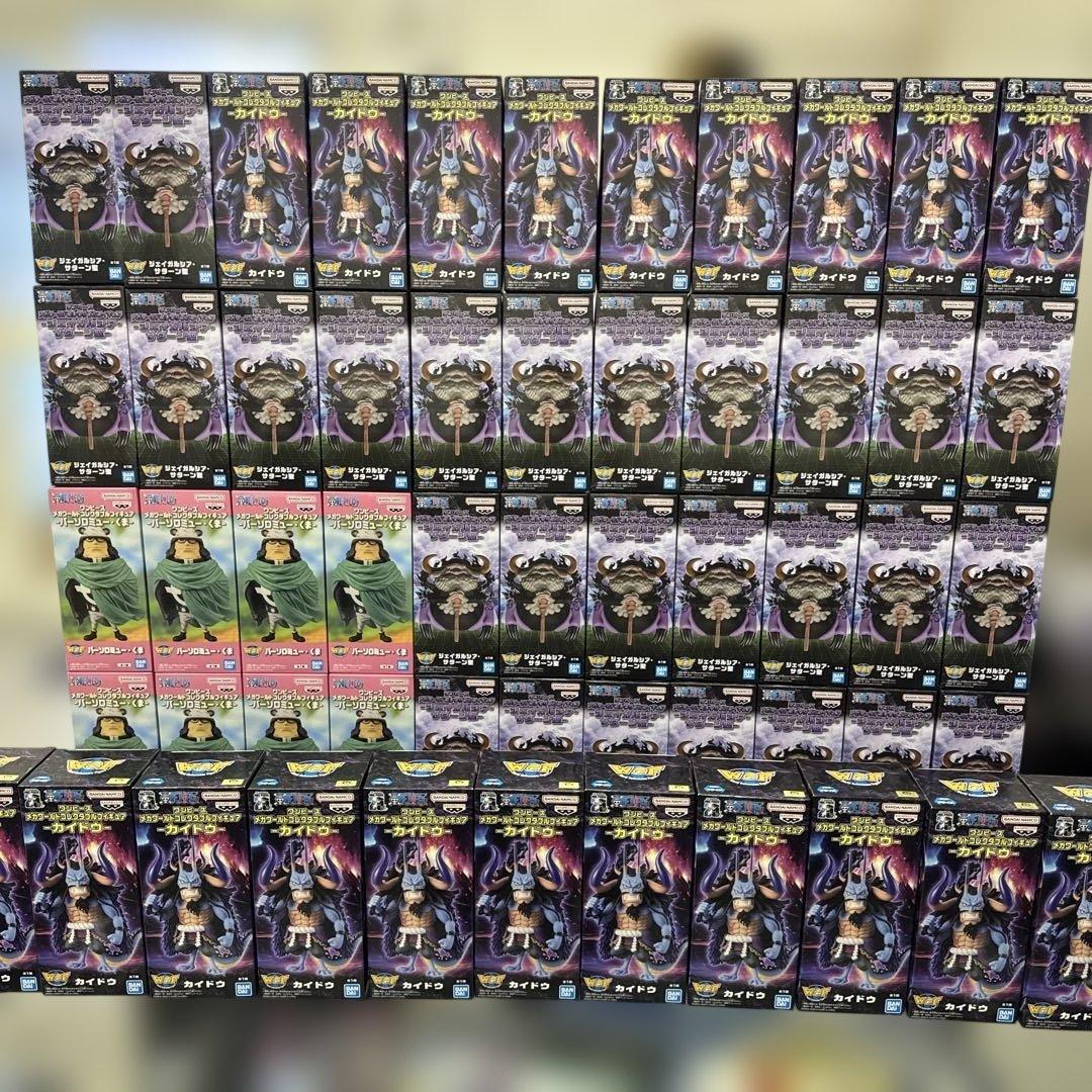 ワンピース　メガワールドコレクタブルフィギュア　55個セット