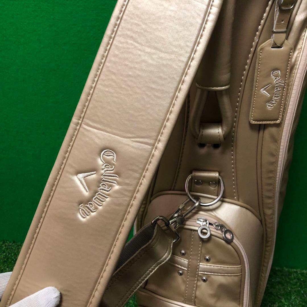 Callaway ‼️ キャディバッグ シャンパンゴールド 8インチ 5分割