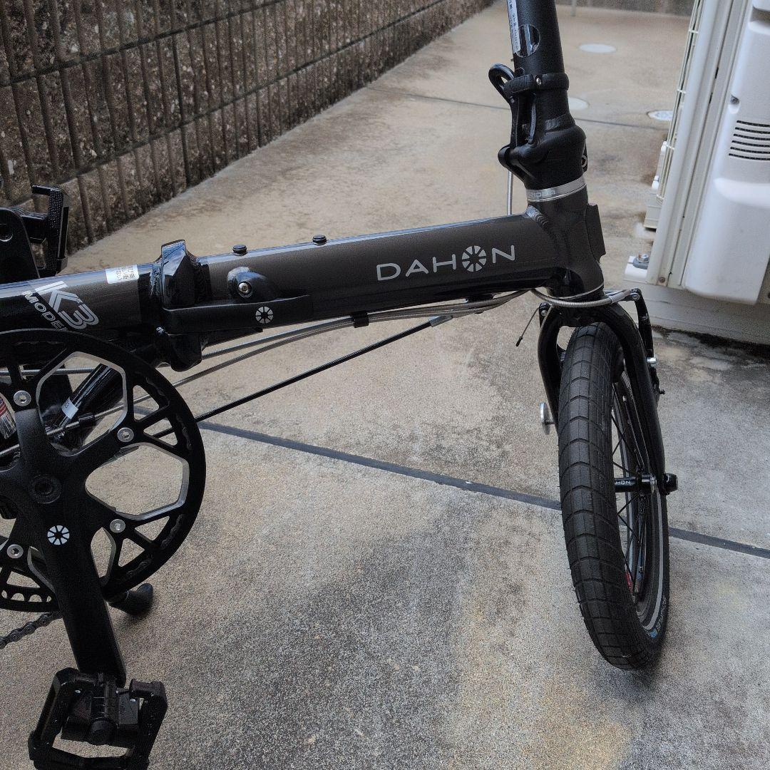DAHON K3 　BIG APPLEタイヤ 　室内保管