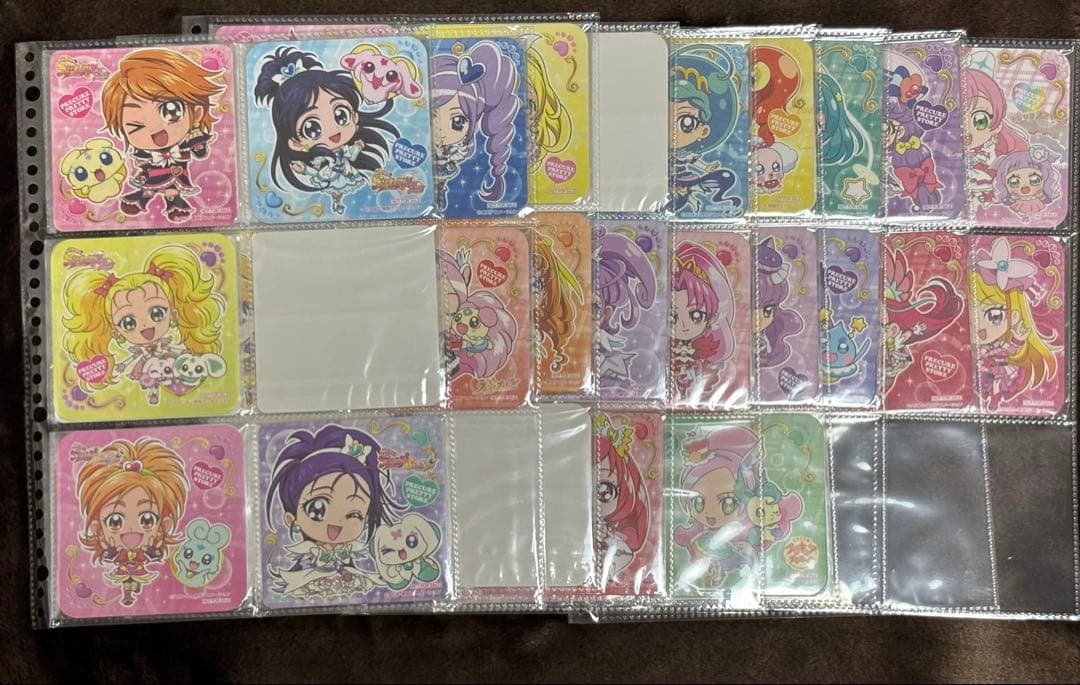 プリキュア　プリティストア　コースター　コンプリート　ノベルティ