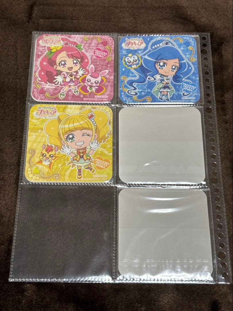 プリキュア　プリティストア　コースター　コンプリート　ノベルティ