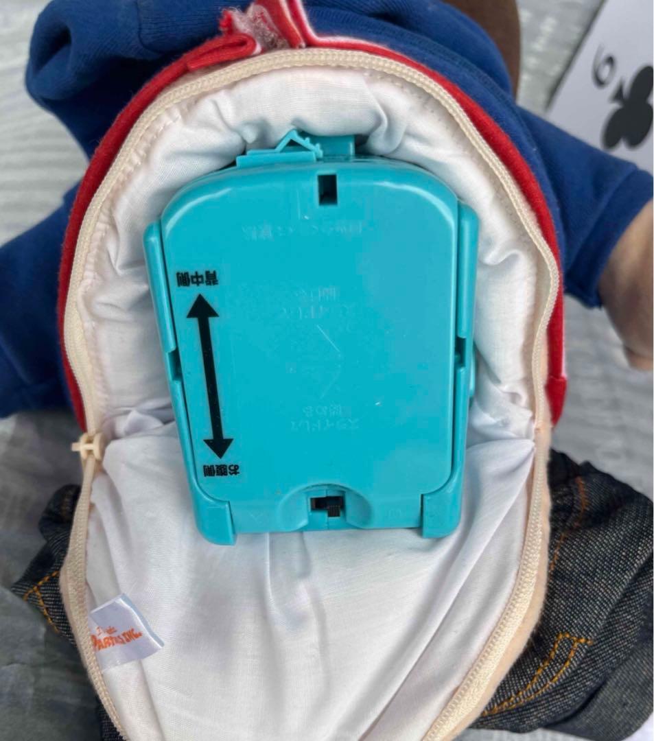 音声認識人形　 おしゃべりまーくん （カバンなし）　ぬいぐるみ