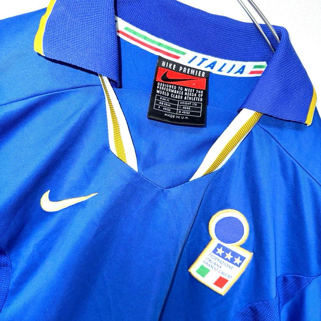 激レア！90s vintage サッカー　ゲームシャツ　イタリア代表　ナイキ