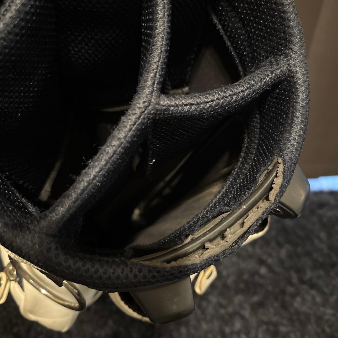 値下げ！PEARLY GATES キャディバッグ 89 ホワイト　ネイビー