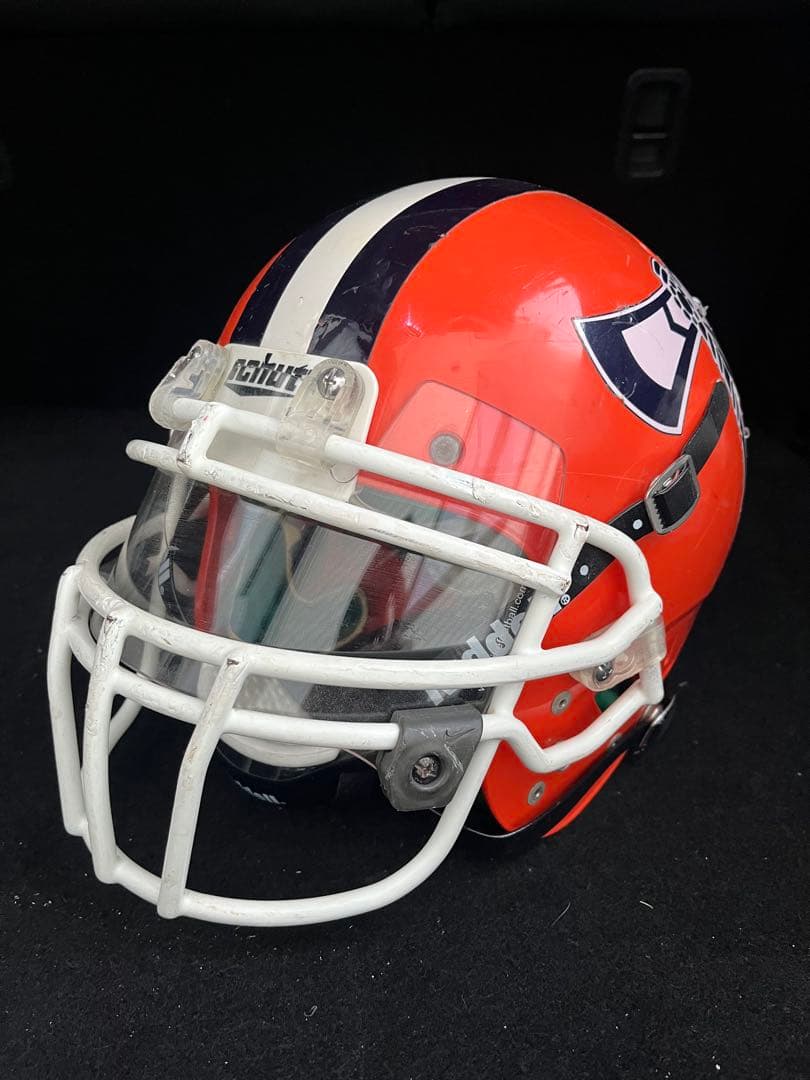 【激レア】法政大学トマホークス　ヘルメット　アイシールド付き