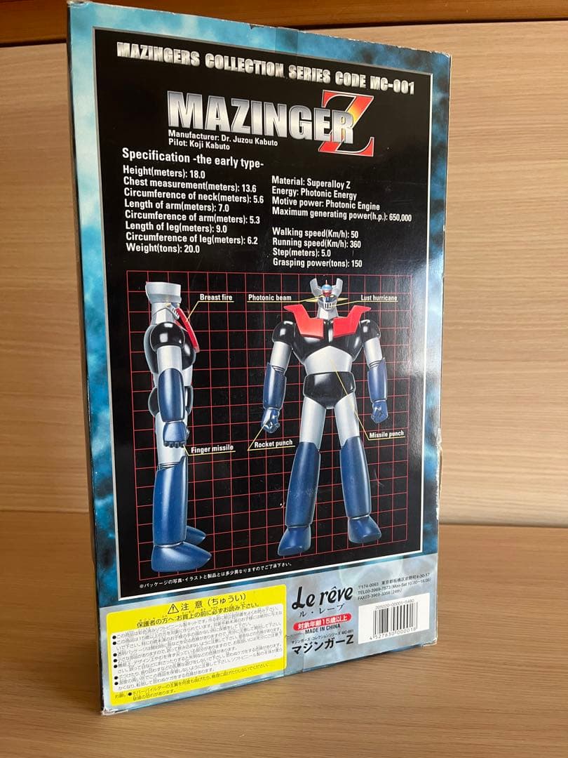 「新品未使用」マジンガーZコレクションシリーズセット MC001 フィギュア