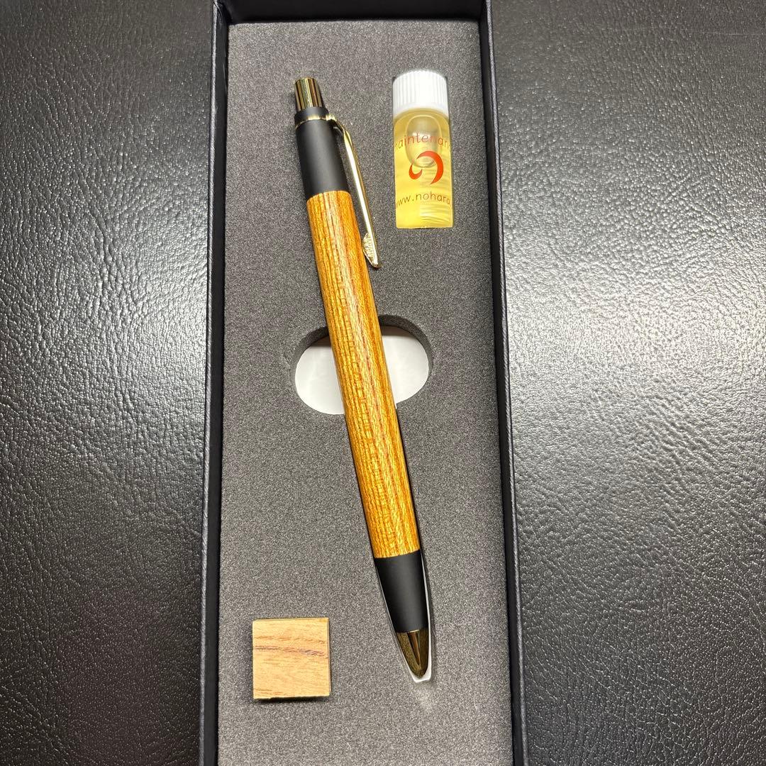 ※専用　新品未使用‼️ 野原工芸　欅　シャーペン　新型　ゴールド