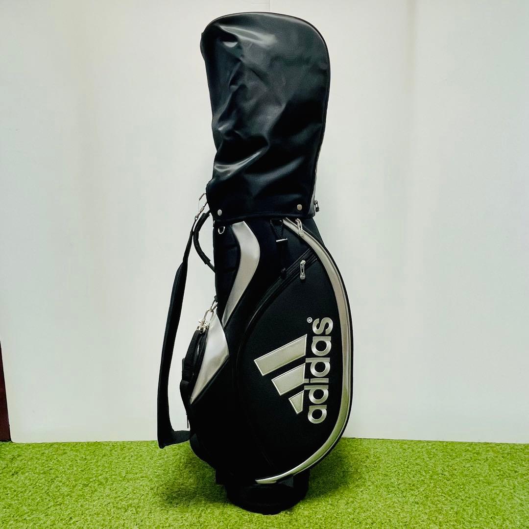 adidas キャディバッグ ブラック ゴルフ アディダス メンズ