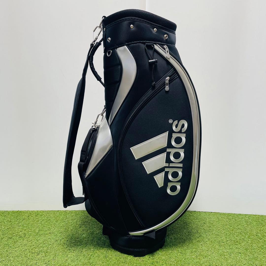 adidas キャディバッグ ブラック ゴルフ アディダス メンズ