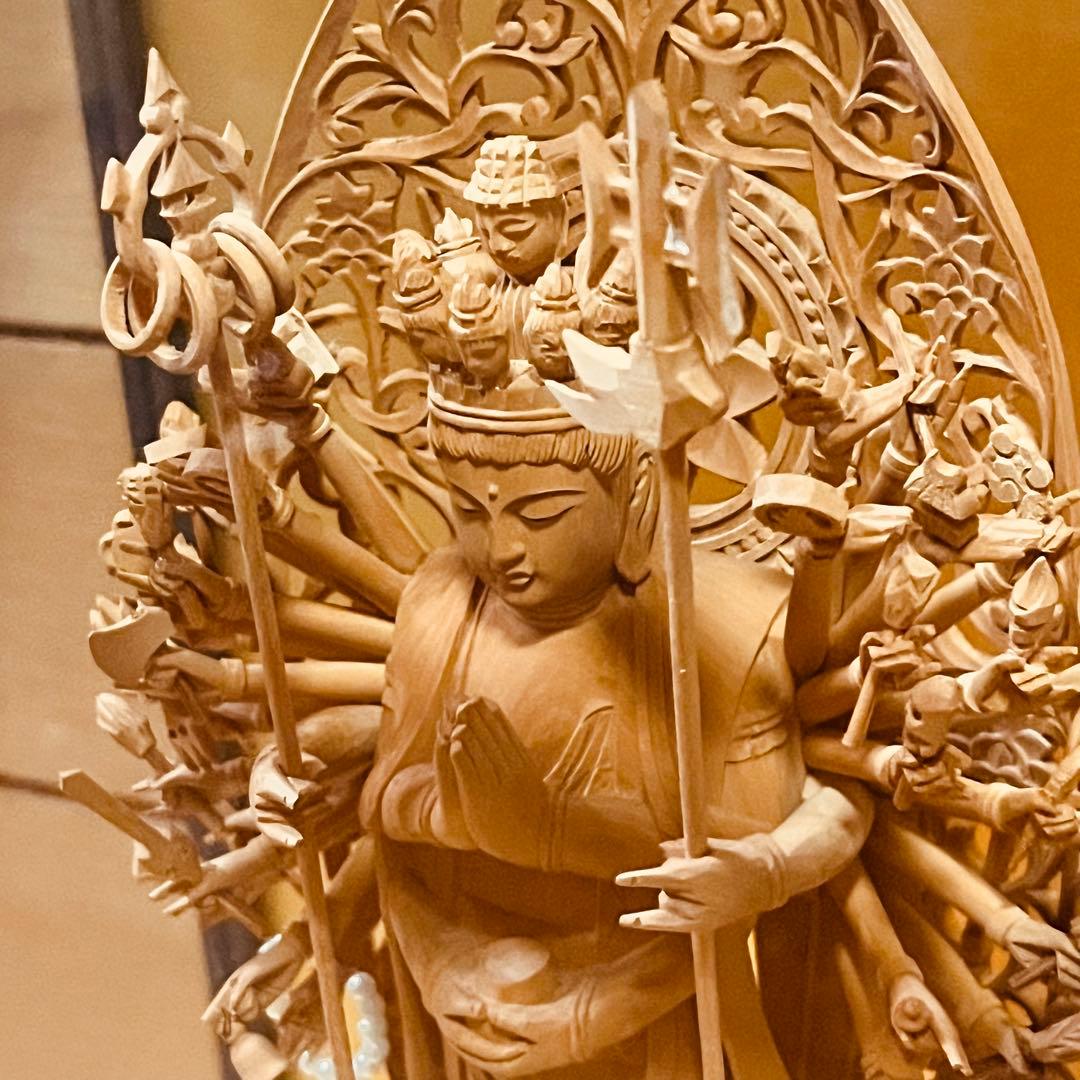 仏像 千手観音菩薩 立像