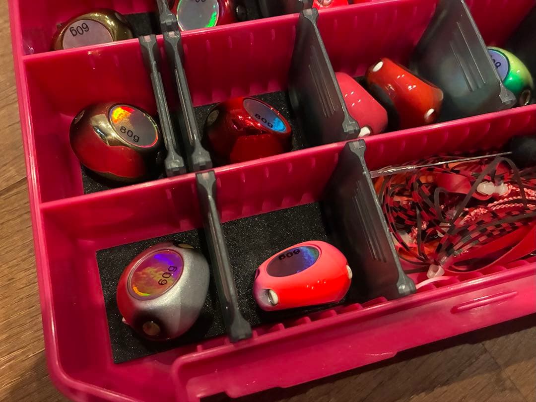 ダイワ 紅牙 タイラバヘッド ケース付き