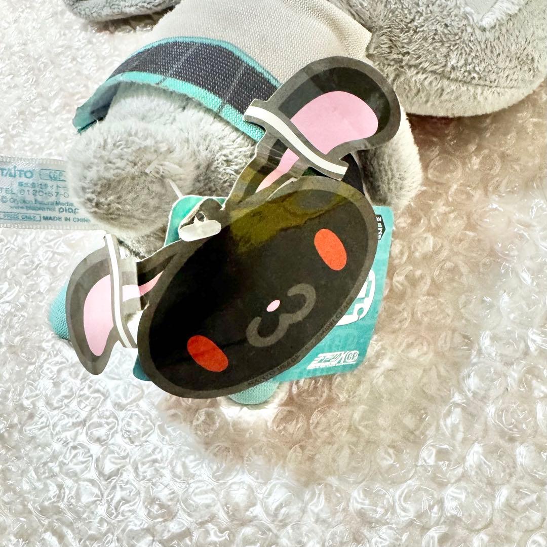 チャックスGP 初音ミク型 汎用うさぎ 着衣パスケース CGP-411