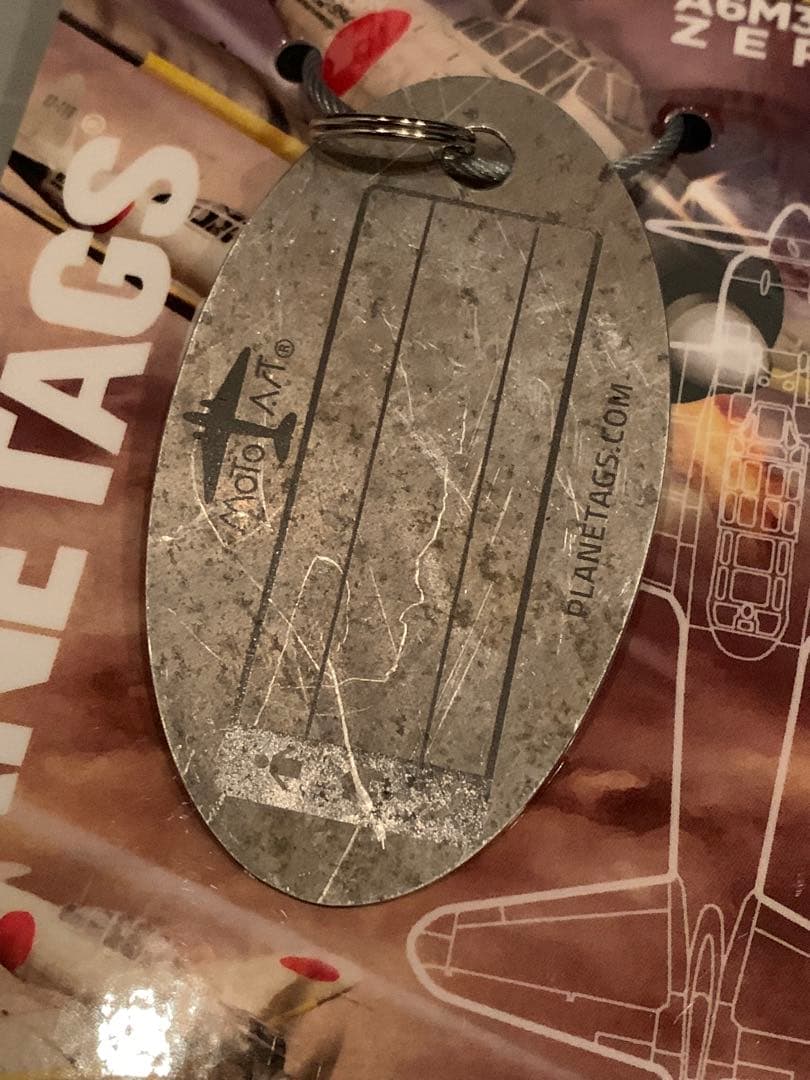 大日本帝國海軍 零戦32型 キーホルダー ゼロ戦 無塗装 Planetags