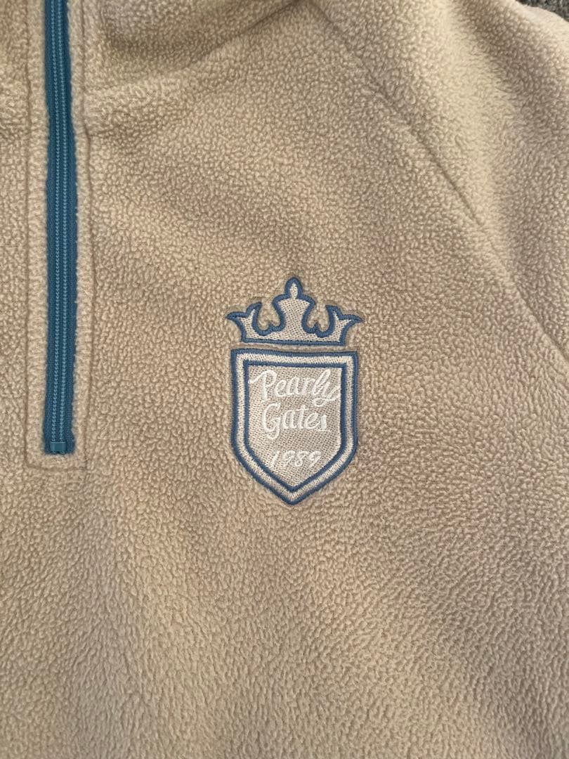 Pearly Gates 半袖シャツ ベージュ サイズ1 Mサイズ