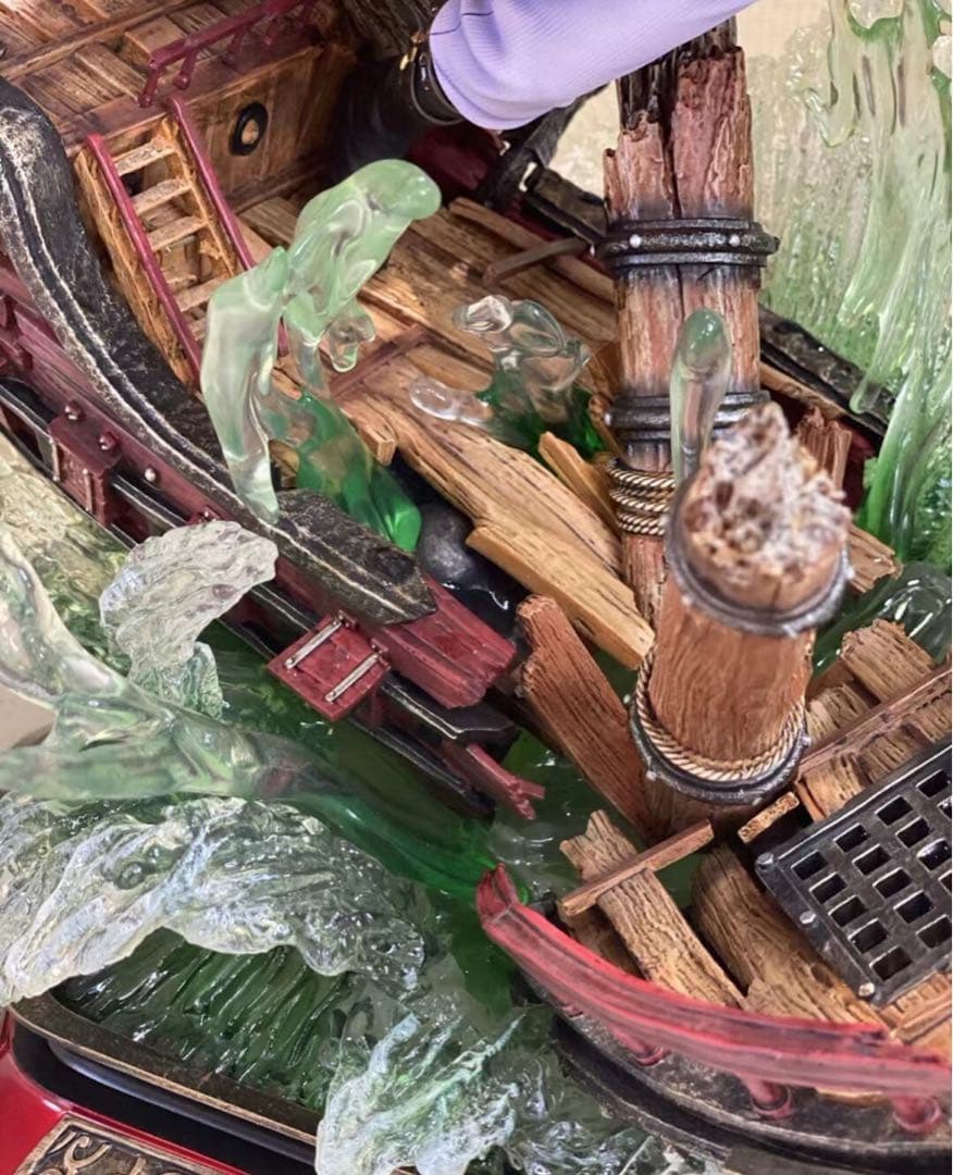 ワンピース ミホーク ペローナ ガレージキット ガレキ スタチュー①