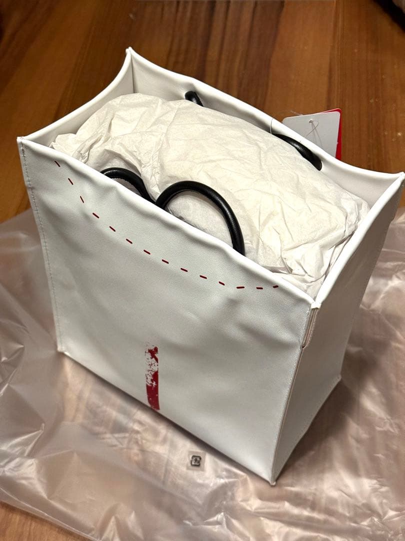 広島カープ 2024 限定品　紙袋風レザートートバッグ（ホーム）