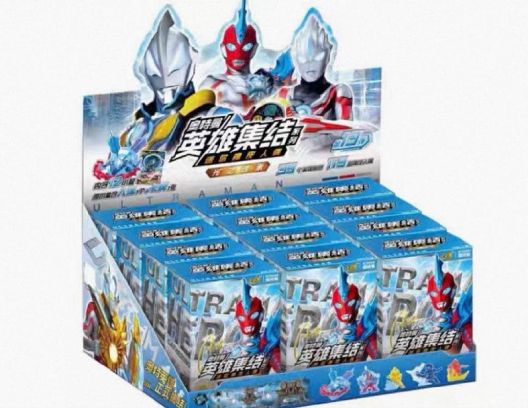 ウルトラ怪獣消しゴム　ウルトラマン英雄集結 第12弾 1box