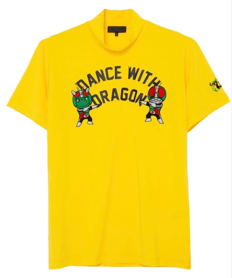 特価ダンスウィズドラゴン×仮面ライダーコラボモックシャツ2点セット　サイズM