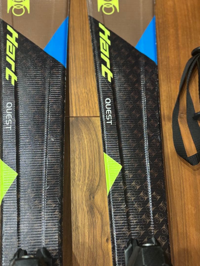 HART QUESTセット (スキー板117㎝&ストック)