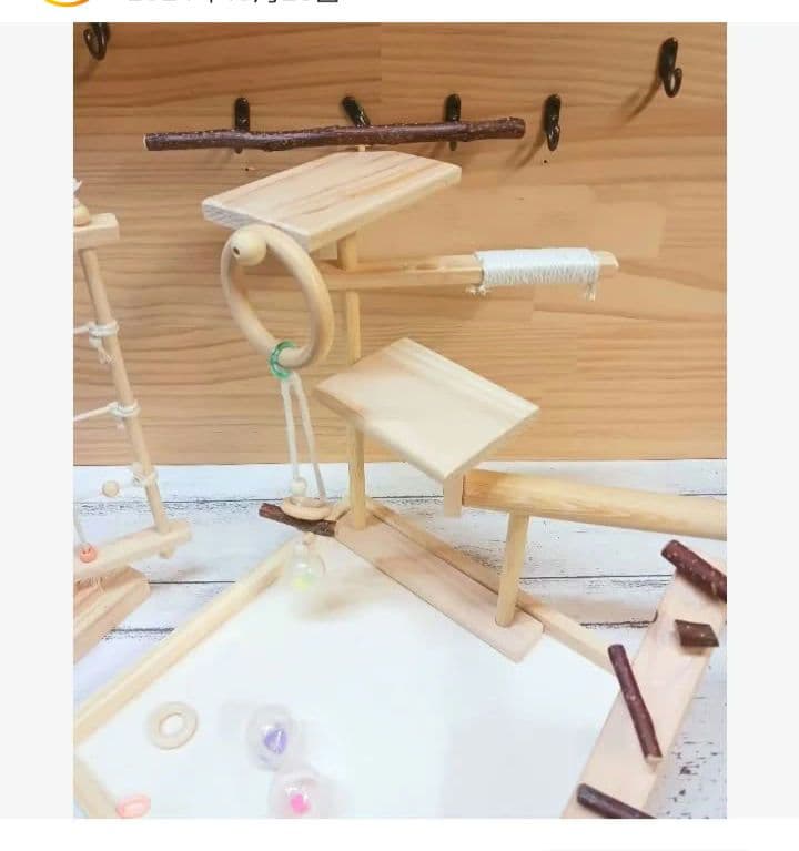 79⭐　バードアスレチック　フォージングトイセット　⭐バードトイ　インコ　文鳥