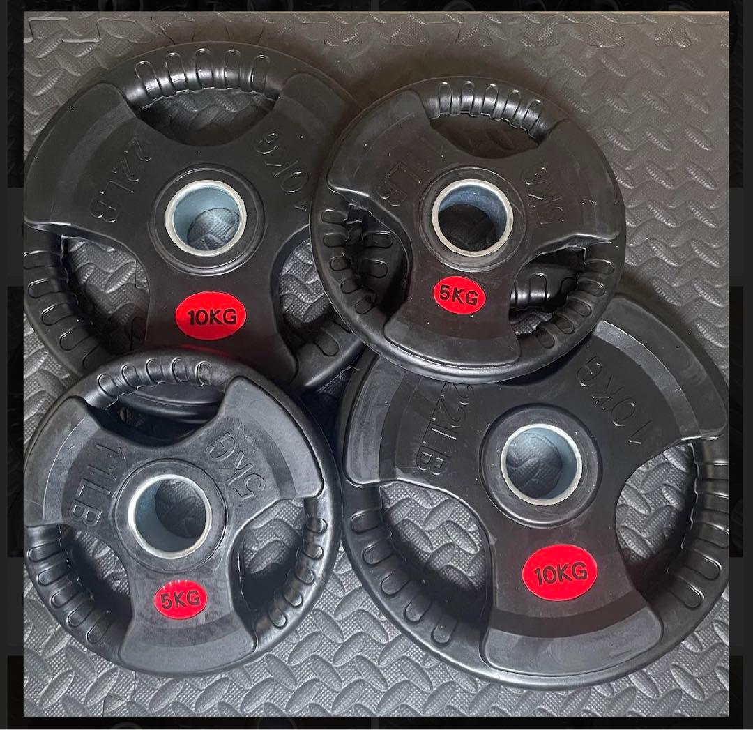 バーベルプレート［10kg×2 5kg×2］