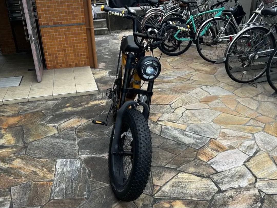 CYCOO GHOST電動アシスト自転車 カスタム多数　イエロー