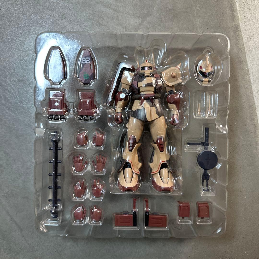 ROBOT魂 SIDE MS ザク デザートタイプ カラカル隊所属機ver