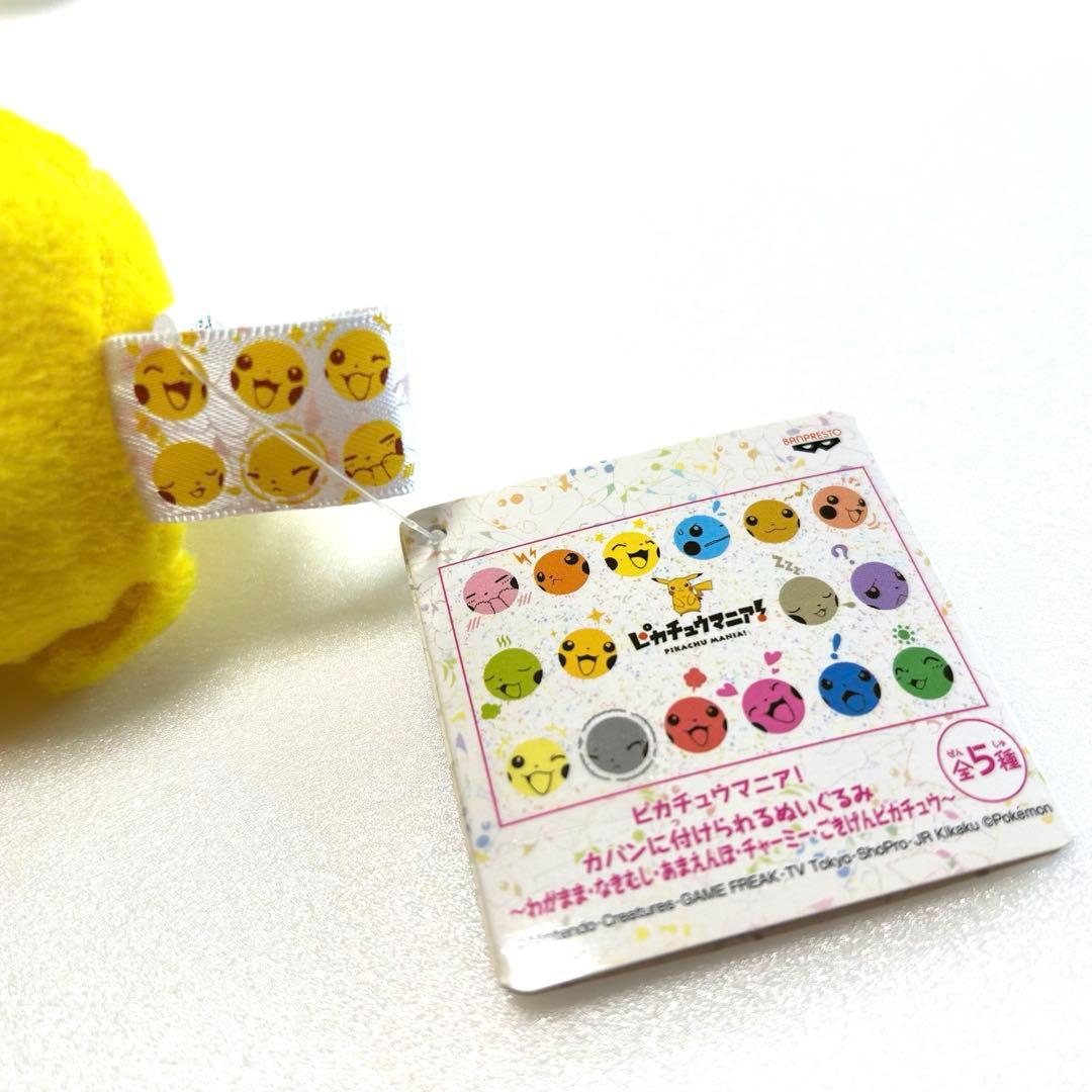 【5個】ピカチュウ ぬいぐるみ キーホルダー ポケモンPokemon チャーム